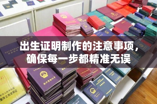 休宁出生证明制作的注意事项，确保每一步都精准无误