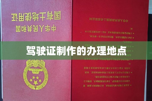 休宁驾驶证制作的办理地点