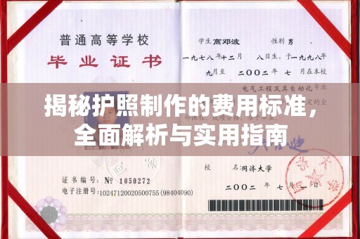 休宁揭秘护照制作的费用标准，全面解析与实用指南